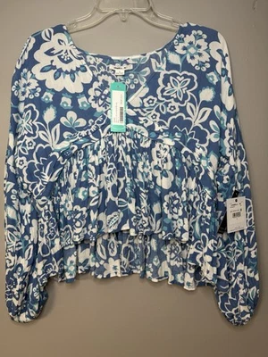 Top floral Mary Christina para mujer O’Neill nuevo con etiquetas, talla grande Foto 1 de 4