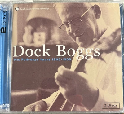 DOCK BOGGS - His Folkways Years (1963-1968) 2CD 1998 Smithsonian Folkways - Изображение 1 из 2