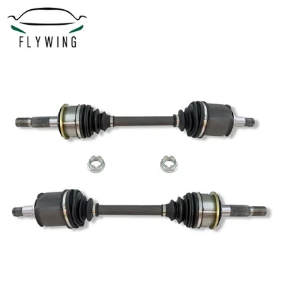 Front CV Axle Shaft Set For 2001-2007 2002 Toyota Sequoia 2000-2006 Tundra Foto 1 de 4