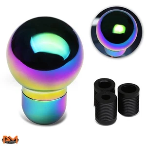 MT/Manual Transmission Aluminum Round Ball Style Shift Knob 48x70mm Neo Chrome - Bild 1 von 3