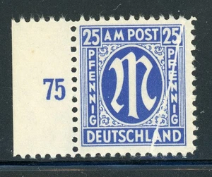 AMG-GERMANY Specialized: MICHEL #28VAR 25pf Pre-Printing Paper Fold $$$ - Picture 1 of 2