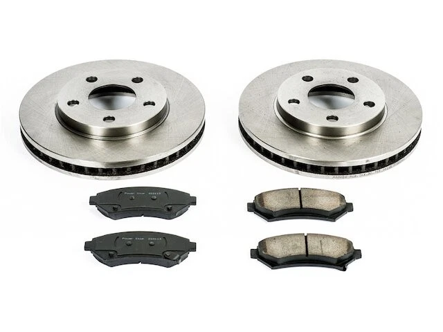 Kit de pastillas de freno delanteras y rotor para Buick Century 1997-2005 1998 1999 2000 PX484XH Foto 1 de 1