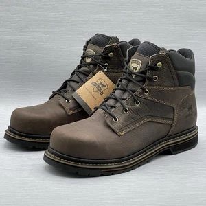 Irish Setter Arbeitsstiefel Herren 13 Braun Leder Stahlkappe 83662 Kittson 6" - Bild 1 von 11