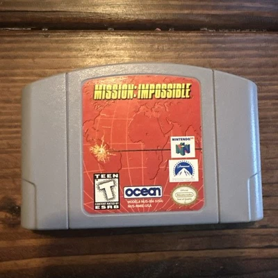Mission Impossible 64 Nintendo 64 N64 OEM Official Original Authentic Tested - Image 1 of 2