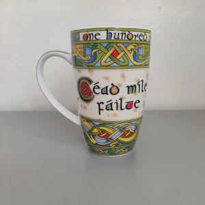 Taza de café Clara Irish Weave nueva porcelana de hueso - Imagen 1 de 9