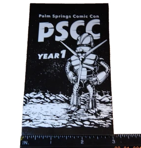 PALM SPRINGS COMIC CON 2016 YEAR ONE ARTWORK BY ARTIST ANTA 3" X 5" CARD - Picture 1 of 3