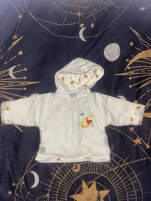 disney unisex babies 3-6 months winnie the pooh zip up jacket - Image 1 of 4