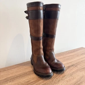 Dubarry Longford Country Boots Brown UK5 EU38 Countryside Equestrian Walking - Picture 1 of 10