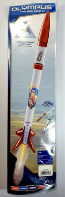 NEW Estes Olympus 29.2" Tall Flying Model Rocket Kit - Image 1 of 2