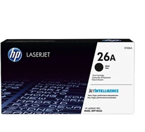 Genuine HP LaserJet 26a Black CF226A Toner Cartridge OEM New - Zdjęcie 1 z 1