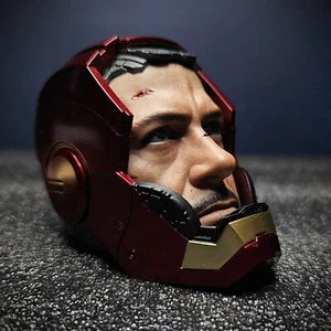 Hot Toys 🔥1/4 Scale Large Head Sculpt Iron Man Mark Sideshow Stark Mark III 3 - Picture 1 of 4