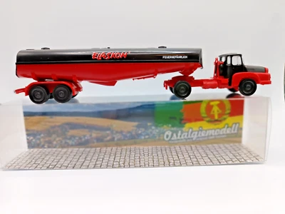 OSTPARTS UNIC Tanksattelzug, ELASKON , Ostalgiemodell , 1/87, H0, OP87711