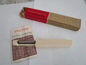 Decoración peladora glamerizadora de comida mago de cocina vintage - Imagen 1 de 3
