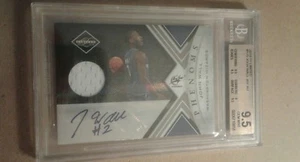 2010-11 John Wall Panini Limited Phenoms Rookie Jersey Autograph 105/249 BGS 9.5 - Picture 1 of 6