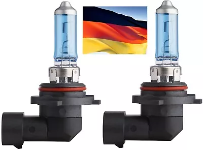 Flosser SilverBlue 9006 60W White Two Bulbs Headlight Low Beam Replacement Lamp - Image 1 of 4