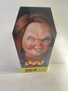 - Chucky 500 Piece Jigsaw Puzzle 14 Inch X 19 In. With Puzzle Art Poster New - Picture 1 of 4