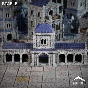 Stable - Kingdom of Tor Ithilas - Fantasy LOTR Middle Earth Compatible - Picture 1 of 7