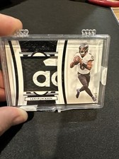 2022 Panini Flawless Cleats Lamar Jackson Black 1/5 Player Worn Adidas Ravens