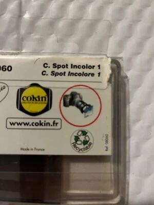New Cokin A060 Filter Cokin A060 Spot Incolor Filter - Image 1 of 4