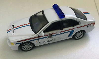 HONGWELL BMW 520d POLICE Princ.MONACO, 1/43 MINT NO BOX - Immagine 1 di 4