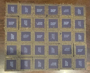 Lot of 30 High Yielding Ceramic CPUs/Eproms for Gold Scrap/Gold Recovery - Picture 1 of 3