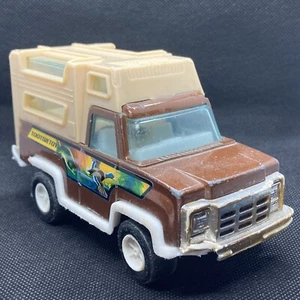 Casa rodante Tootsietoy Strombecker de colección cámper camioneta pick-up con tapa - Imagen 1 de 6