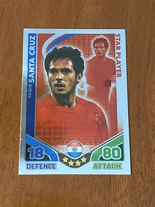 Topps Match Attax 2010 World Cup Trading Card - Roque Santa Cruz (Star Player) - Picture 1 of 2