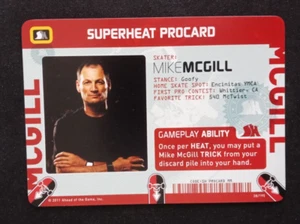 Gioco di carte collezionabili Superheat Skateboarding Series 2011 Mike McGill #28 - Foto 1 di 2