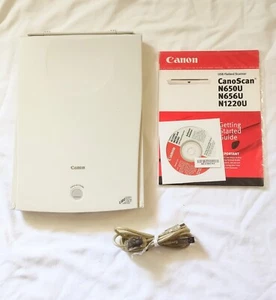 Canon CanoScan N650U Flatbed Scanner For older windows/mac systems Used - Picture 1 of 7