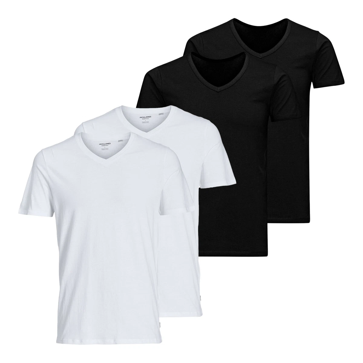 DC Comics Herren T-Shirt Mit Batman-Logo – Basic Logo Shirt, Schwarz, 1er Pack