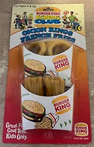 Burger King Kids Club Onion Rings French Fries 1995 - Picture 1 of 6