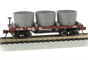 Bachmann ~ Scala N ~ Nuovo 2025 ~ US Military RR - Old-Time Water Tank Car ~15554 - Foto 1 di 1