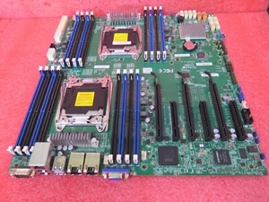 Supermicro X10DRI Intel C612 E-ATX Dual LGA2011-3 Motherboard System Board - Photo 1/3
