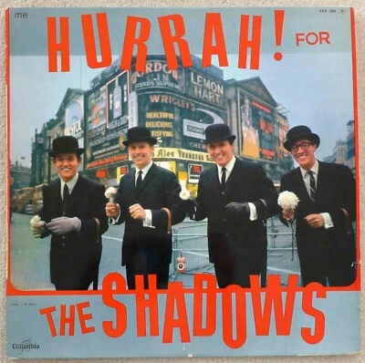 The Shadows LP avec Languette Hurrah For The Shadows Vinyle NM - Photo 1/4
