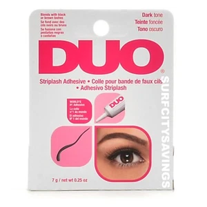 DUO Strip Lash Adhesive Extension Eyelash Glue False Lashes Dark Tone Fast ship - Picture 1 of 1