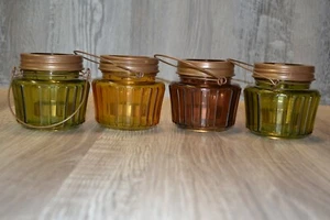 Ashland Candle Tealight Jar 3.5" Tall Standing Hanging - Picture 1 of 6