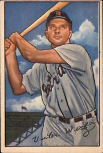 1952 Bowman Baseball #39 Vic Wertz VG