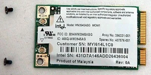 Compaq Presario V3000 Laptop WIRELESS CARD 409407-001 notebook computer - Picture 1 of 2