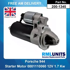 Anlassermotor für Porsche 944 3.0 S2 1988-1991 2990ccm M44.41 0001110060 - Bild 1 von 5