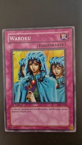 yu-gi-oh! Sammelkarte Deutsch Waboku 1. Auflage SDJ-G046 - Bild 1 von 2