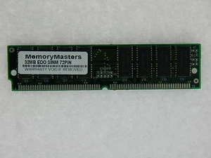 LOT OF 50 32MB EDO NON-PARITY 60NS SIMM 72-PIN 5V 8X32 - Picture 1 of 1