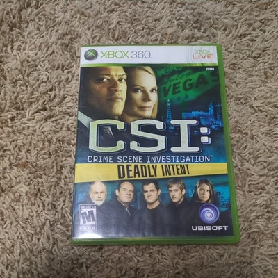 CSI: Crime Scene Investigation - Deadly Intent, No Manual Tested! - Image 1 of 4