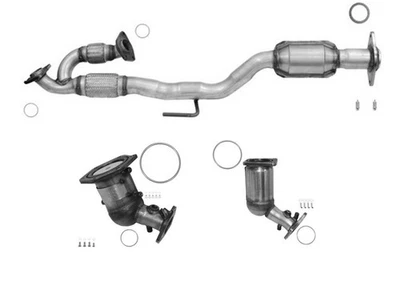 Tubo flexible motor Y con (3) convertidor catalítico para Nissan Pathfinder 2013-2019 Foto 1 de 4