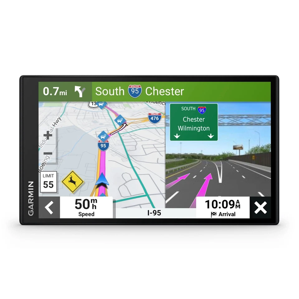 GARMIN 010-02470-00 DriveSmart 76, 7-inch Car GPS Navigator with Bright, Crisp - Image 1 of 1