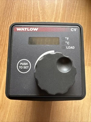 Watlow CVC6JH00000700D Temp Controller, 120V AC Relay Output, Type J T/C - Image 1 of 4