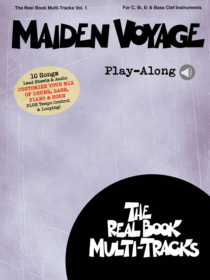 Maiden Voyage Play-Along Real Book Multi-Tracks Volume 1 for C Bb Eb & Bass Clef - Image 1 of 1