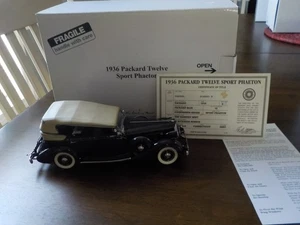 Danbury Mint 1936 Packard Twelve Sport Phaeton 1/24 - Picture 1 of 11
