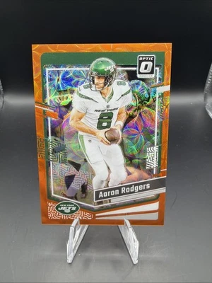 Mira telescópica Panini Donruss Optic 2023 Prizm #148 Aaron Rodgers/79 Foto 1 de 2