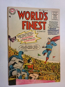 WORLD'S FINEST # 78 DC 1955 - Picture 1 of 5