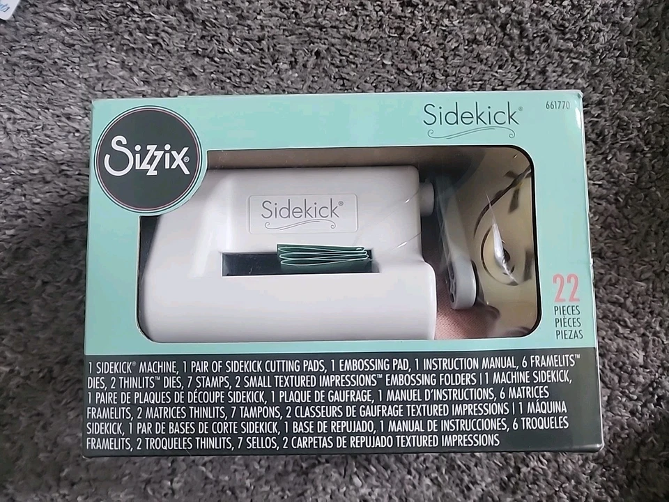Стартовый комплект Sizzix 661770 Sidekick белый и серый - Изображение 1 из 1